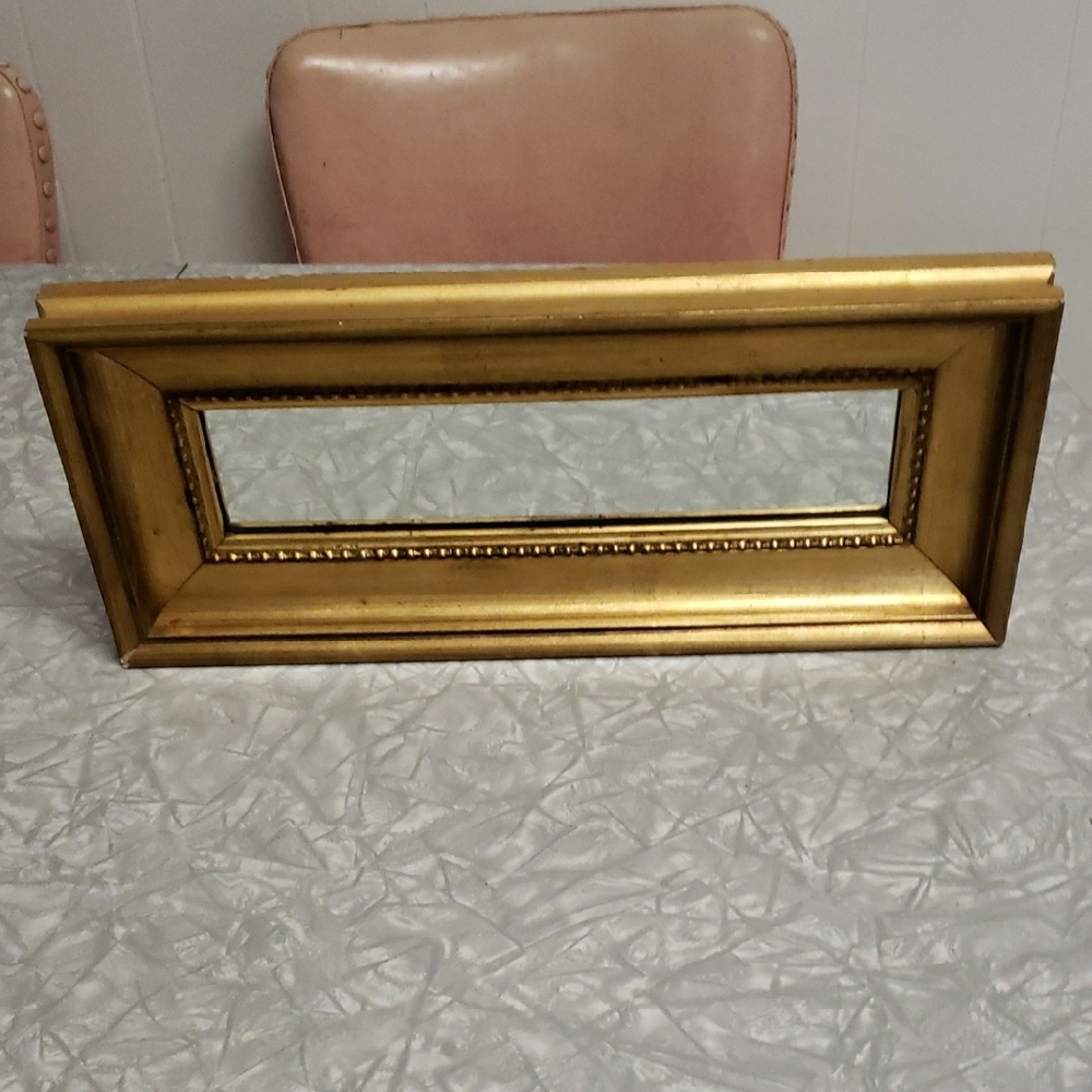 Gold Traditional Wall Mirror with Elegant Frame